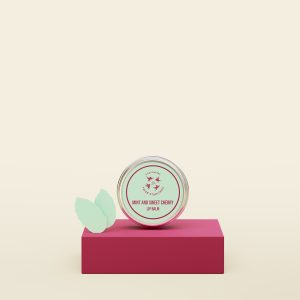 Lūpų balzamas "Mėta ir vyšnia" – 15 ml.
