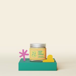 Natūralus dezodoruojantis kremas – "Citrina ir eukaliptas" – 60 ml.