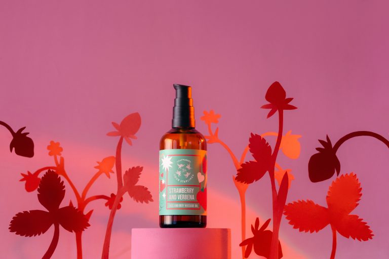 Strawberry and Verbena Massage Oil