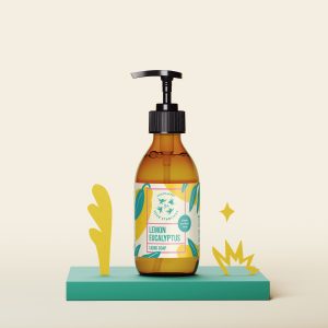 Natūralus skystas muilas “Citrina ir Eukaliptas” – 300 ml.
